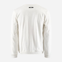 Pedaled Logo Sweatshirt Unisex Pullover Off White