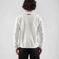 Pedaled Logo Sweatshirt Unisex Pullover Off White