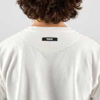 Pedaled Logo Sweatshirt Unisex Pullover Off White