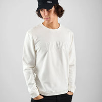 Pedaled Logo Sweatshirt Unisex Pullover Off White