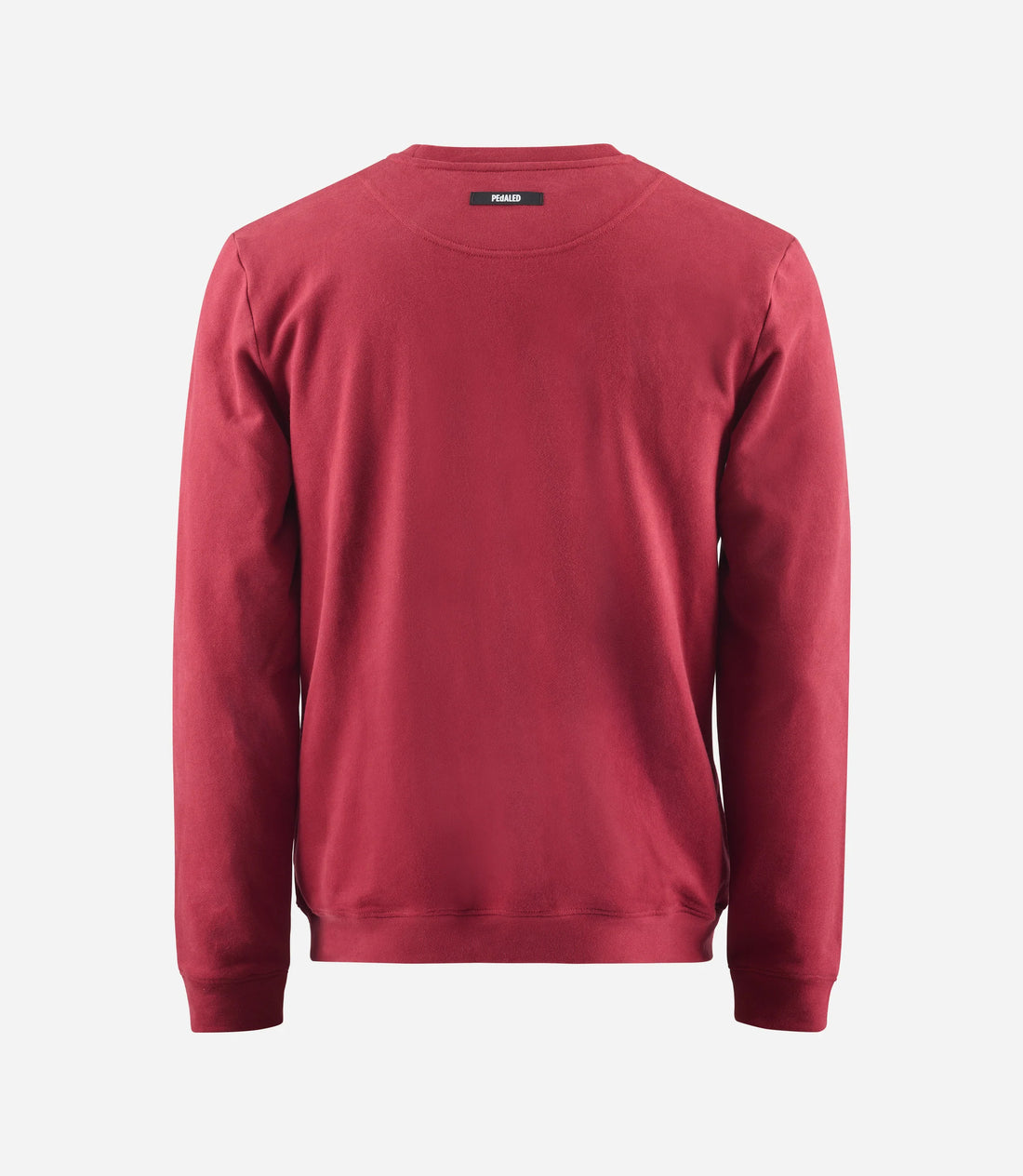 Pedaled Logo Sweatshirt Unisex Pullover Burgundy