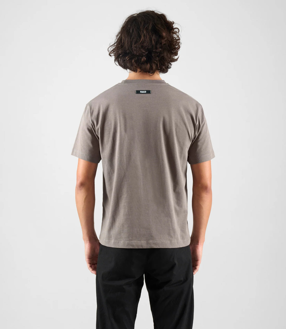 Pedaled Logo T-Shirt Unisex Shirt Dark Grey