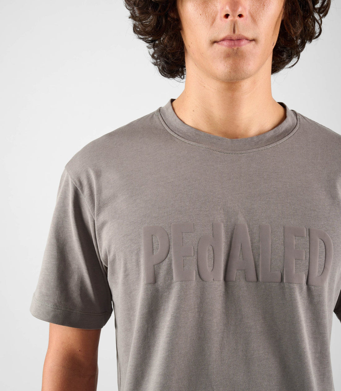 Pedaled Logo T-Shirt Unisex Shirt Dark Grey