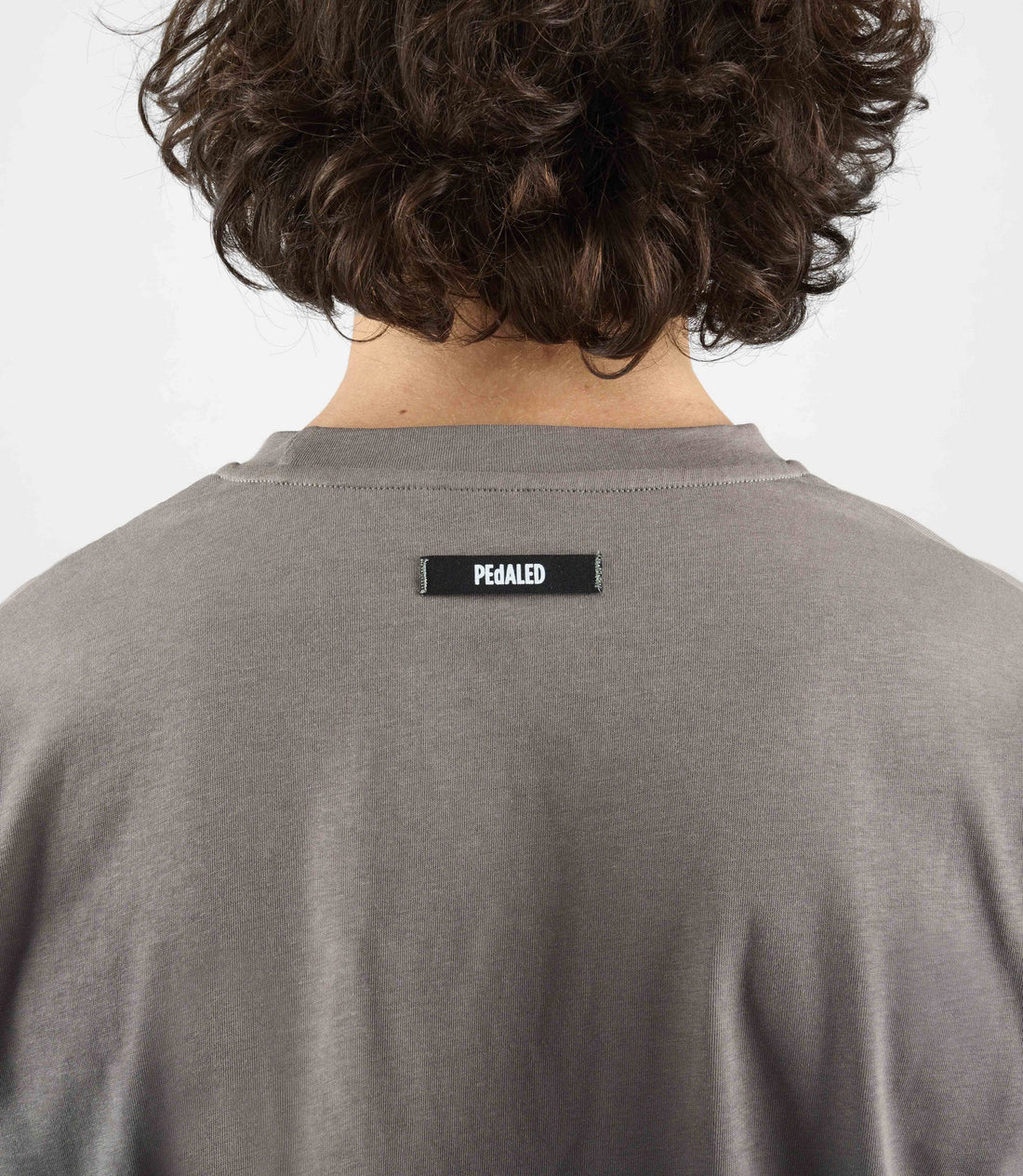 Pedaled Logo T-Shirt Unisex Shirt Dark Grey