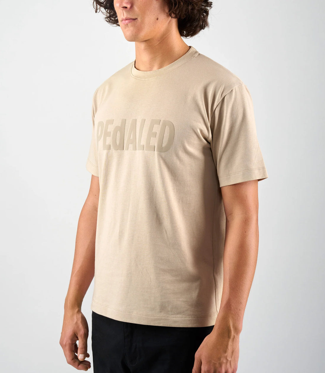 Pedaled Logo T-Shirt Unisex Shirt Off White
