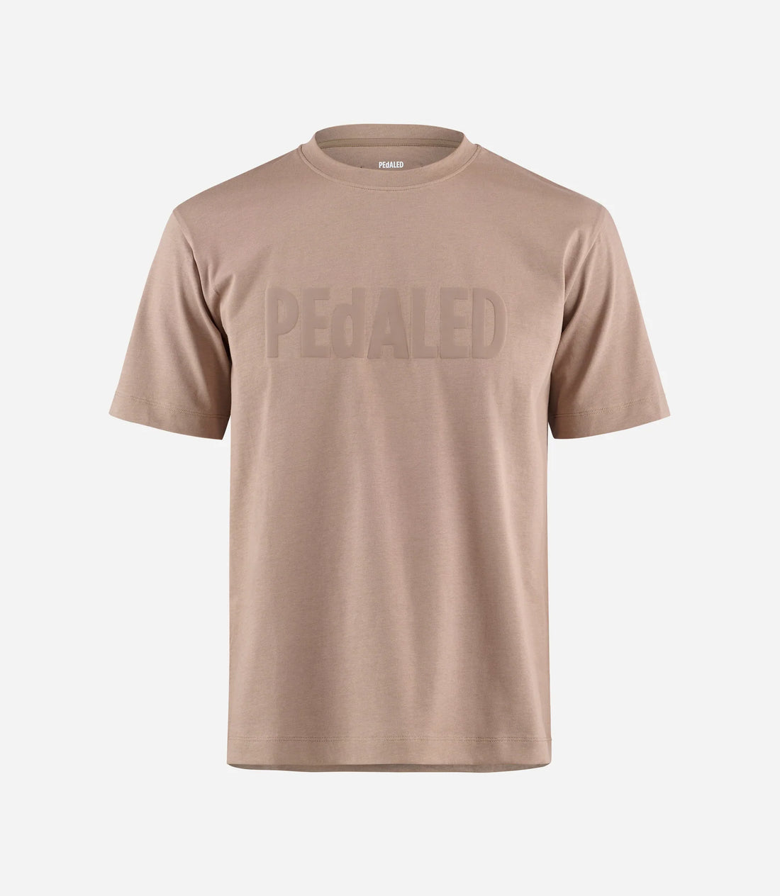 Pedaled Logo T-Shirt Unisex Shirt Light Grey