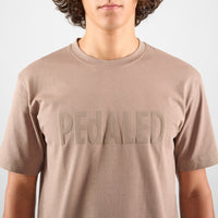 Pedaled Logo T-Shirt Unisex Shirt Light Grey