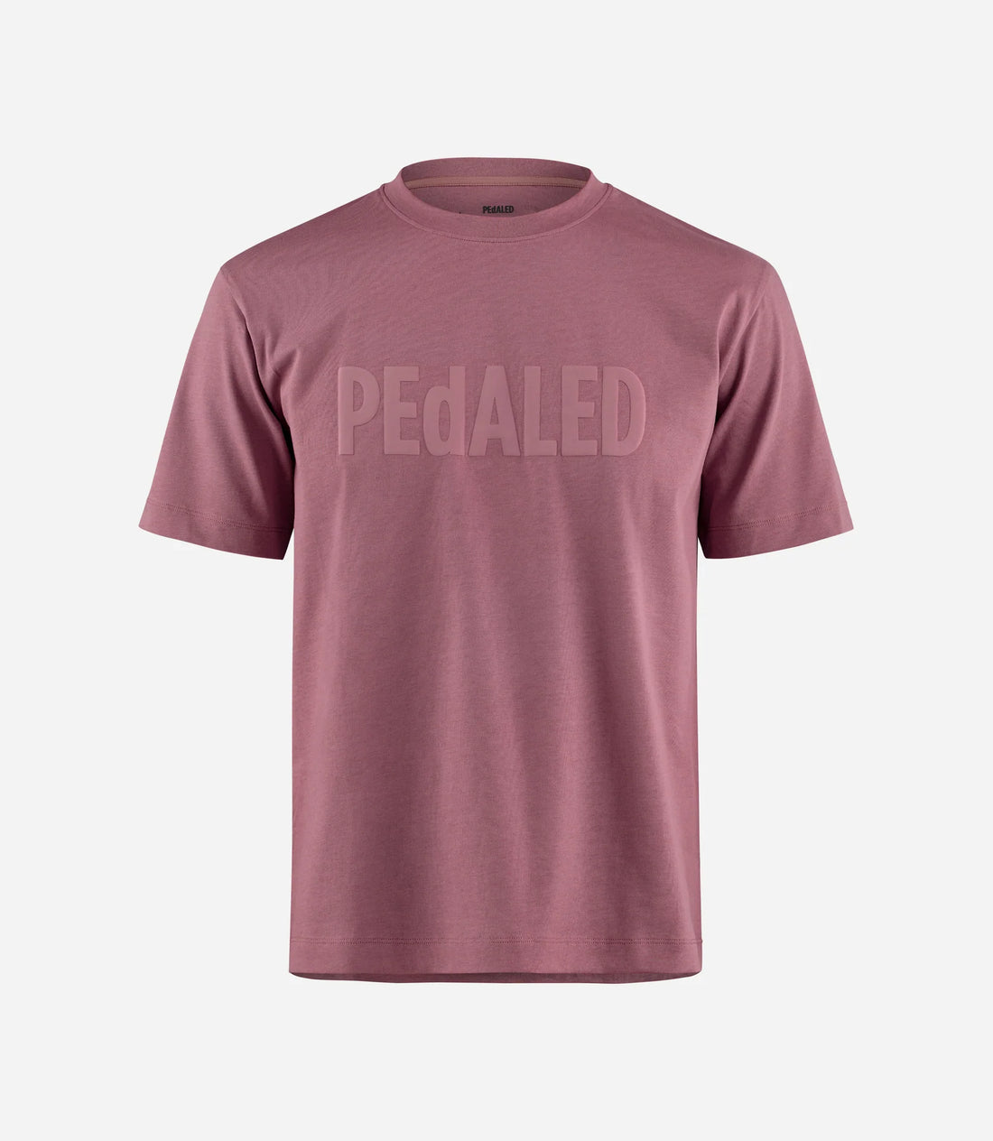 Pedaled Logo T-Shirt Unisex Shirt Burgundy