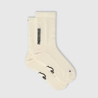 Fingerscrossed LIGHT MERINO Socks Merino Radsocken Creme / White