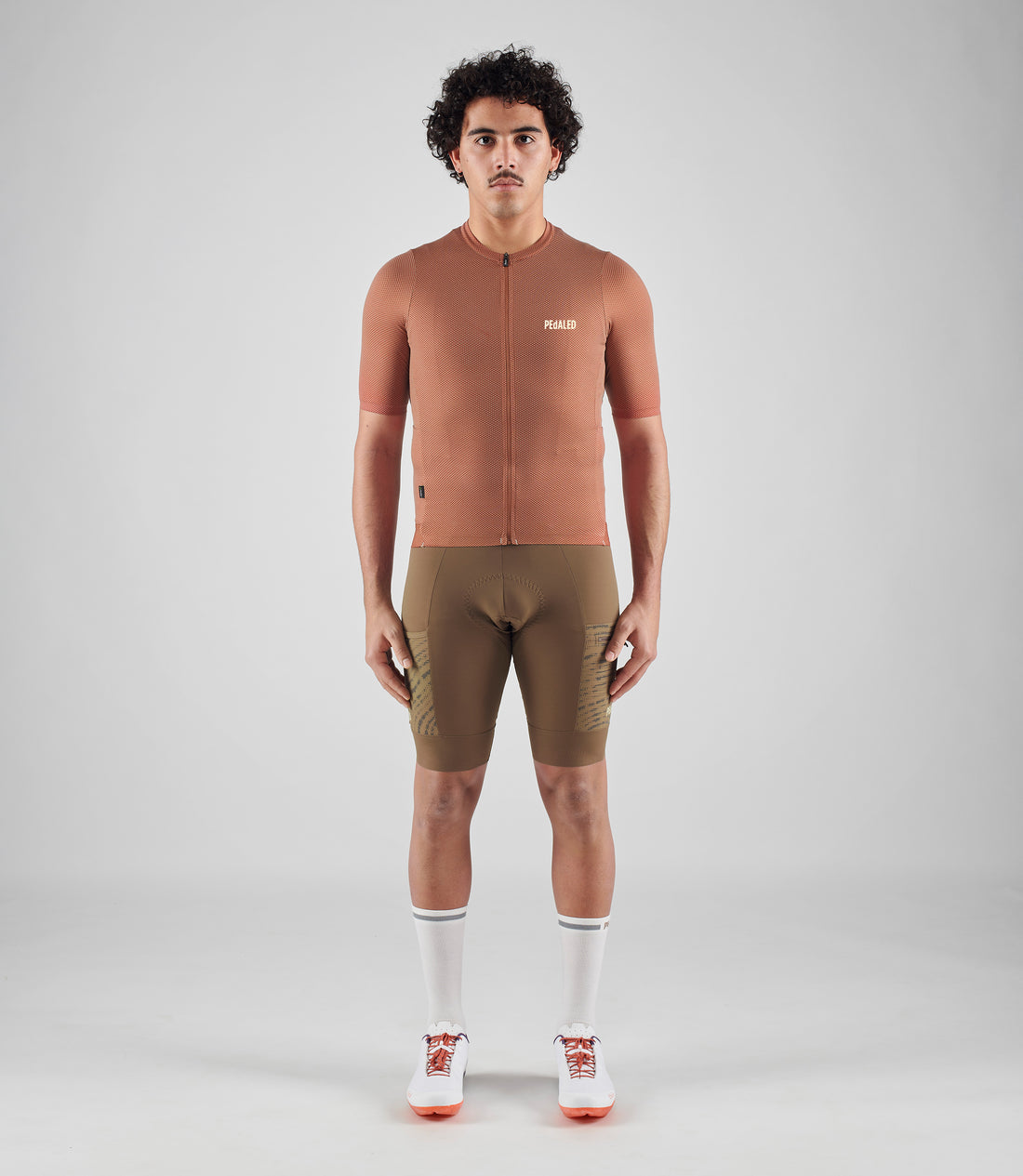 Pedaled Odyssey Delta Jersey Radtrikot Orange