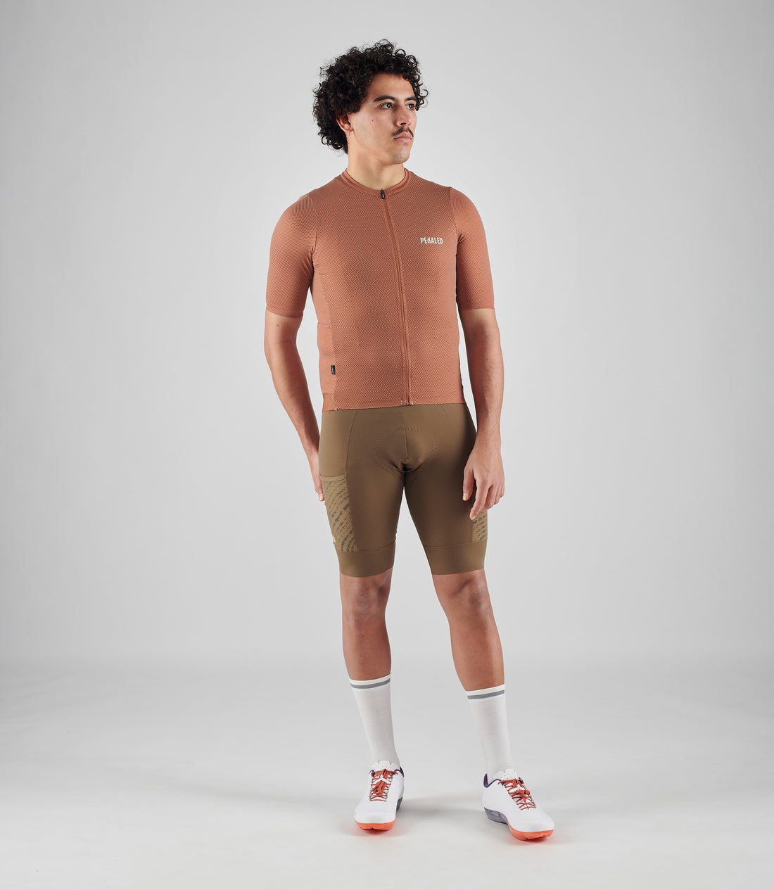 Pedaled Odyssey Delta Jersey Radtrikot Orange