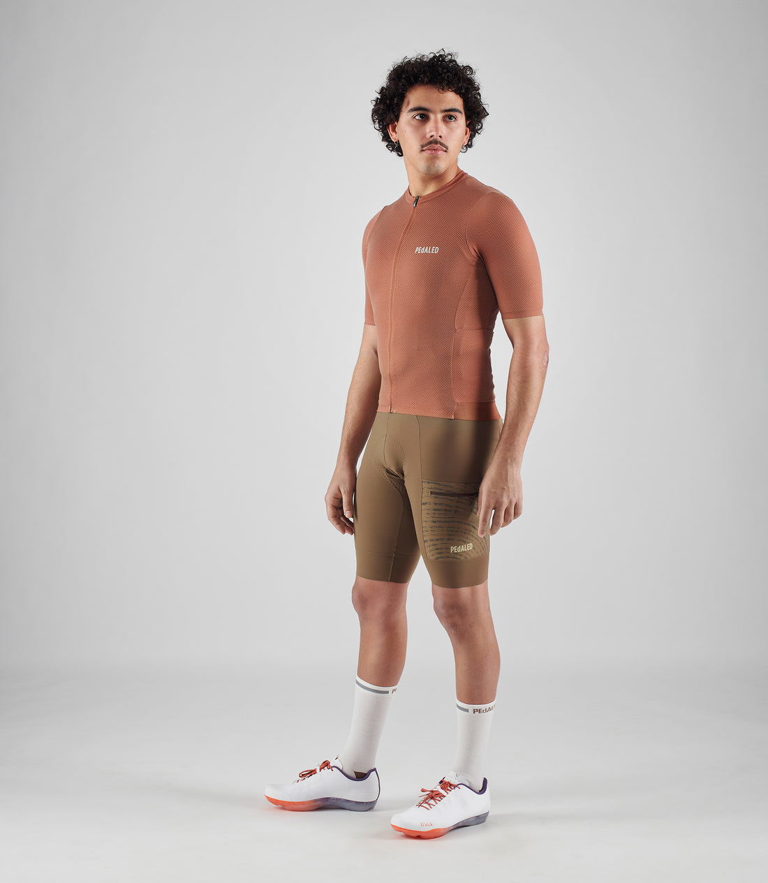 Pedaled Odyssey Delta Jersey Radtrikot Orange