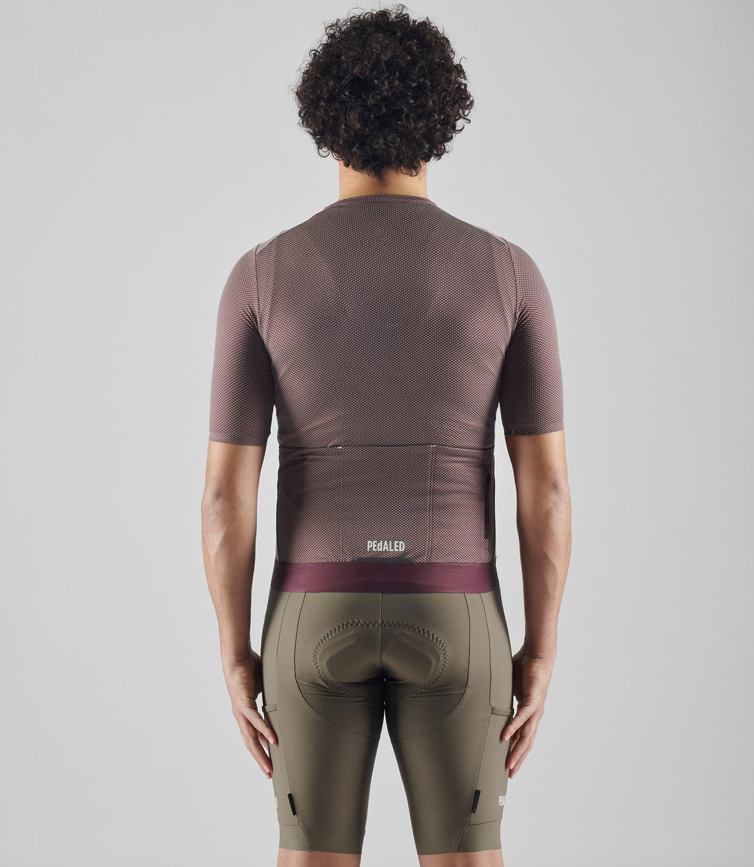 Pedaled Odyssey Delta Jersey Radtrikot Burgundy