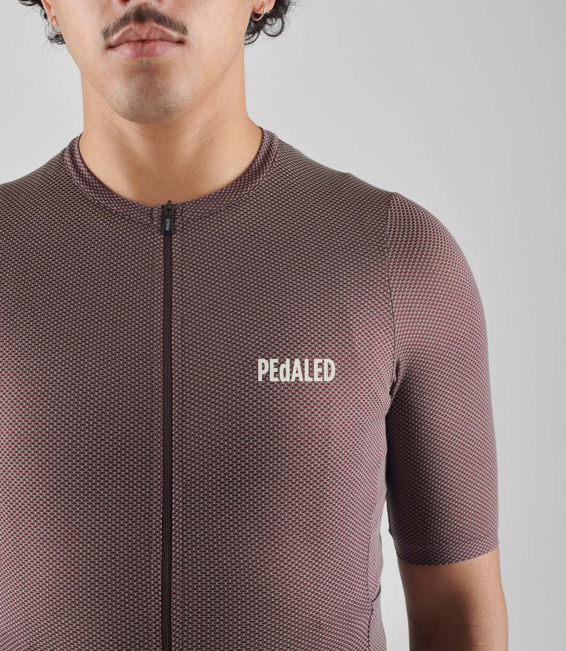 Pedaled Odyssey Delta Jersey Radtrikot Burgundy