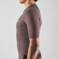 Pedaled Odyssey Delta Jersey Radtrikot Burgundy