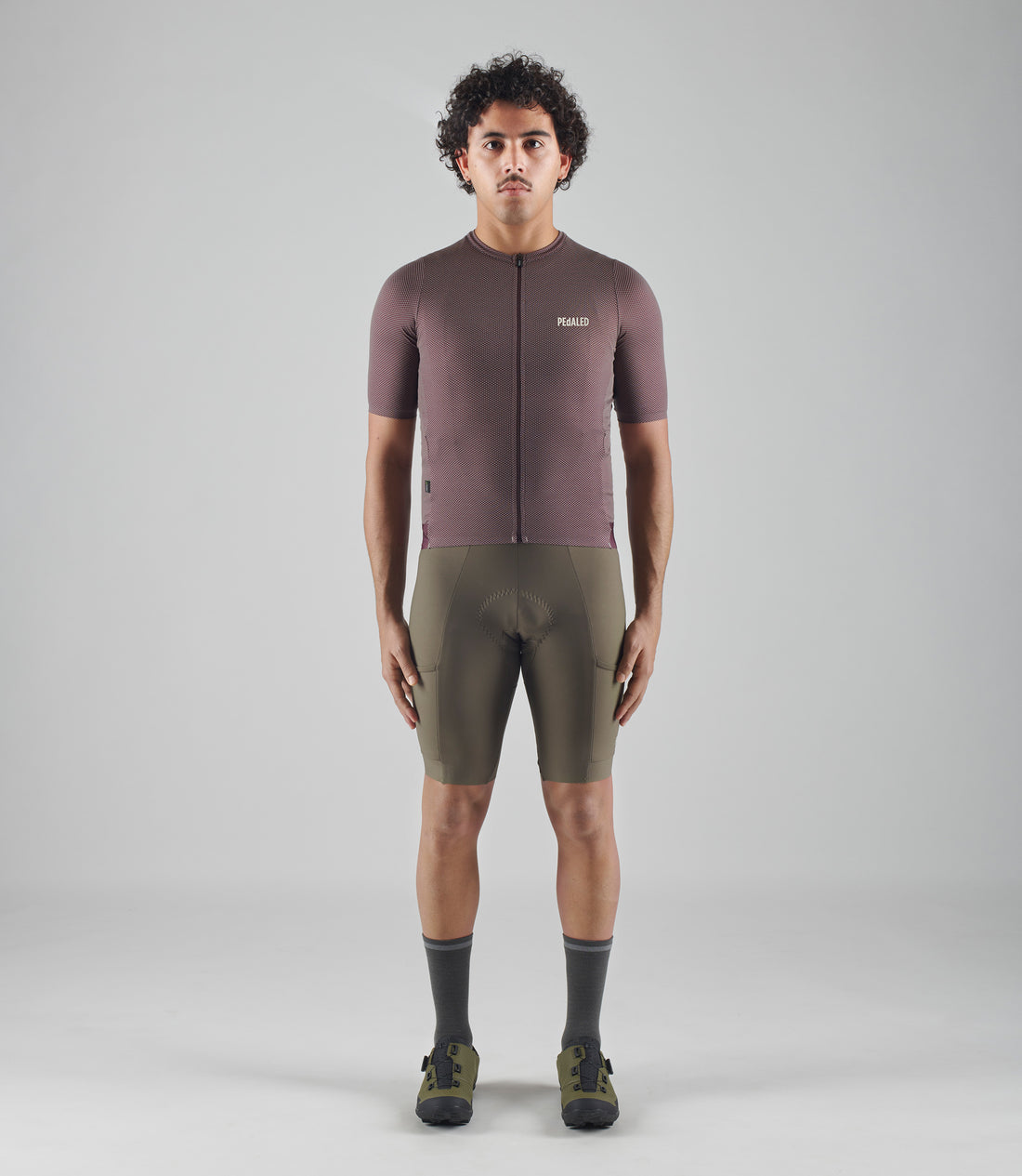 Pedaled Odyssey Delta Jersey Radtrikot Burgundy