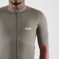 Pedaled Odyssey Merino Jersey Radtrikot Grey