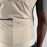 Pedaled Odyssey Insulated Vest Thermo Weste Beige