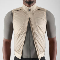 Pedaled Odyssey Insulated Vest Thermo Weste Beige