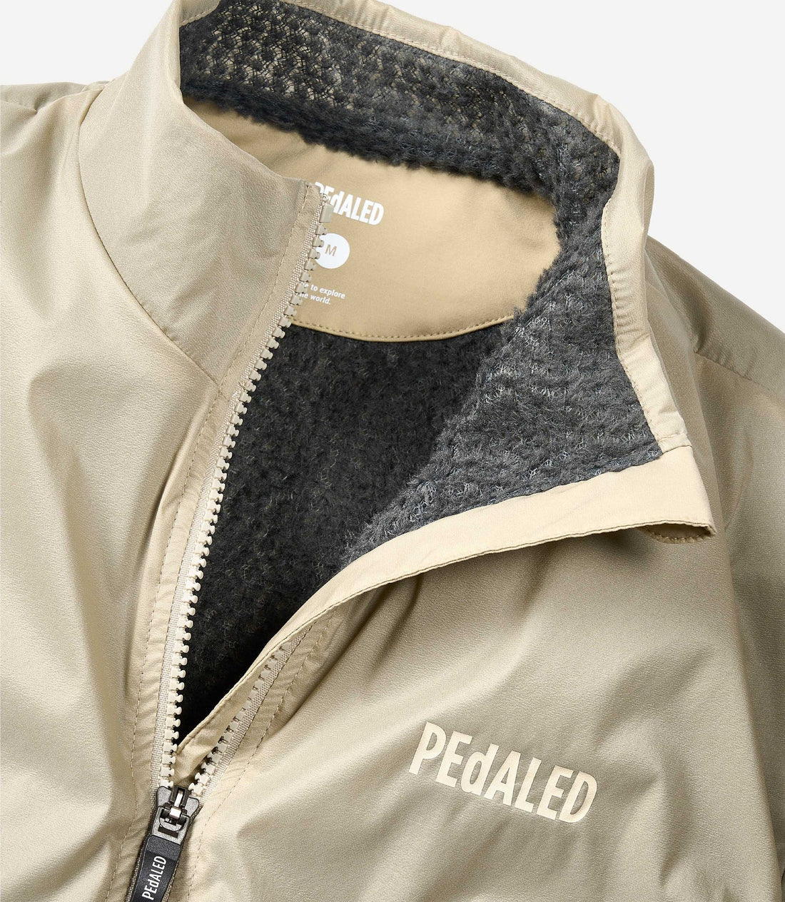 Pedaled Element Alpha® Jacket Winter Fahrradjacke Light Grey