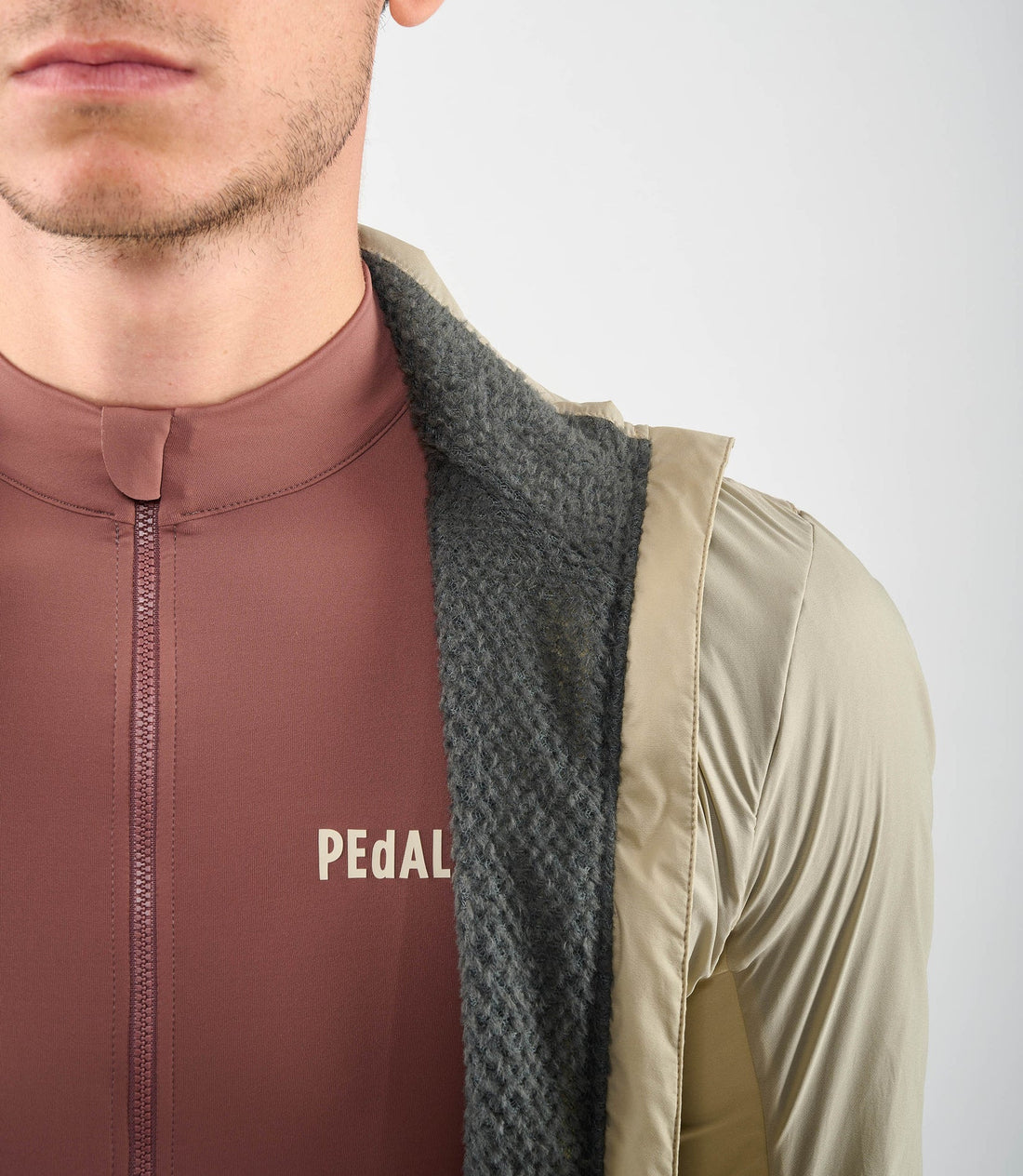 Pedaled Element Alpha® Jacket Winter Fahrradjacke Light Grey
