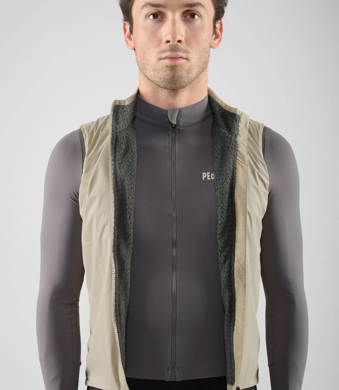 Pedaled Element Alpha® Vest Thermo Weste Light Grey
