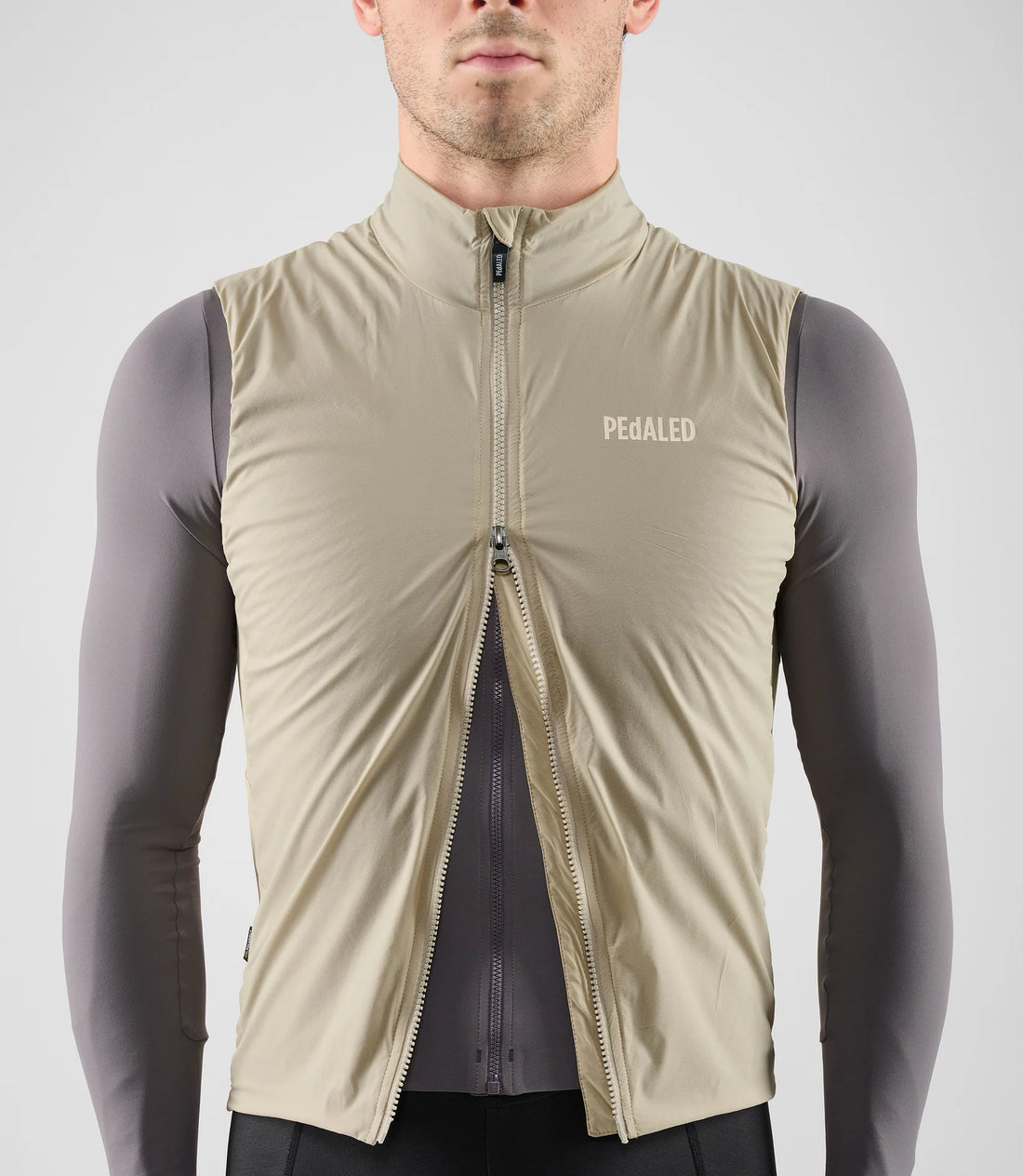 Pedaled Element Alpha® Vest Thermo Weste Light Grey