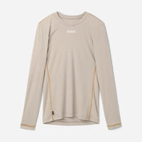 Pedaled Odyssey Power Dry® Base Layer Radunterhemd langarm Light Grey