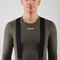 Pedaled Odyssey Power Dry® Base Layer Radunterhemd langarm Grey Ink