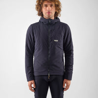 Pedaled Odyssey Insulated Hooded Jacket Winter Fahrradjacke Dark Navy