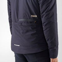 Pedaled Odyssey Insulated Hooded Jacket Winter Fahrradjacke Dark Navy