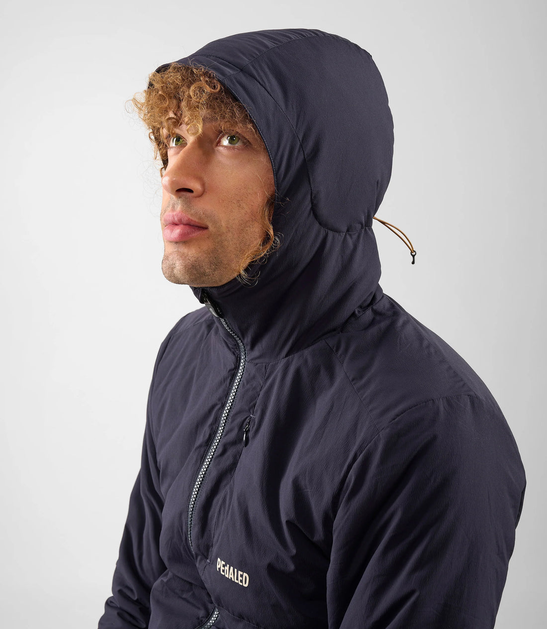 Pedaled Odyssey Insulated Hooded Jacket Winter Fahrradjacke Dark Navy