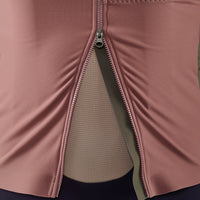 Pedaled Odyssey Hooded Long Sleeve Jersey Radtrikot langarm Dark Rose