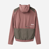 Pedaled Odyssey Hooded Long Sleeve Jersey Radtrikot langarm Dark Rose