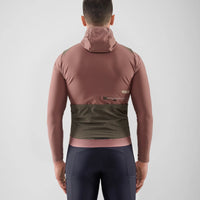Pedaled Odyssey Hooded Long Sleeve Jersey Radtrikot langarm Dark Rose