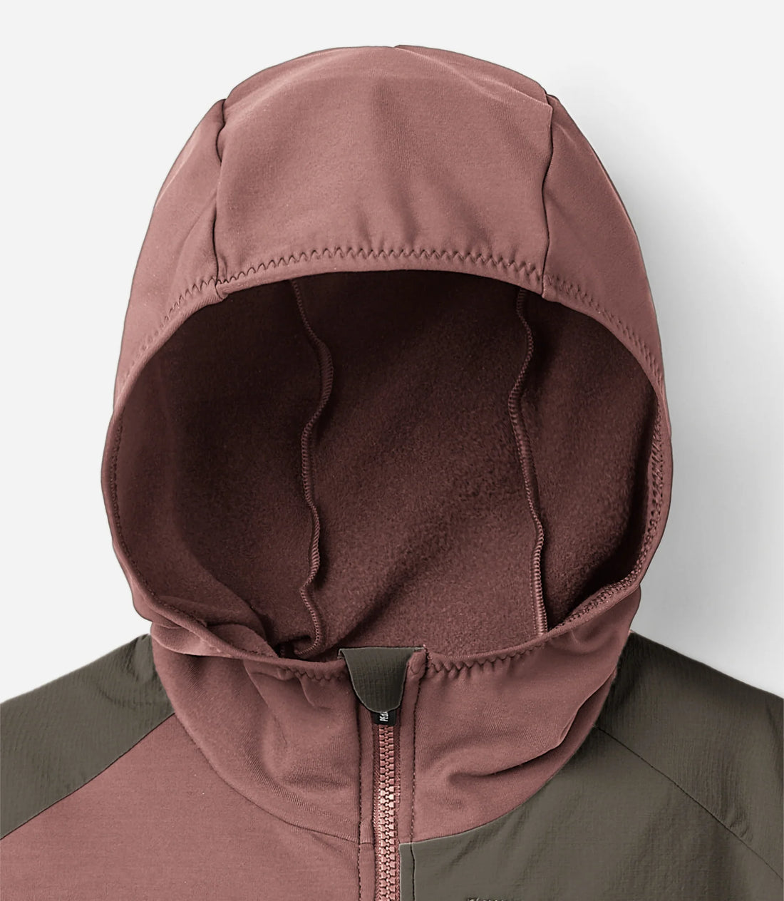 Pedaled Odyssey Hooded Long Sleeve Jersey Radtrikot langarm Dark Rose