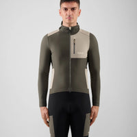 Pedaled Odyssey Hooded Long Sleeve Jersey Radtrikot langarm Grey Ink