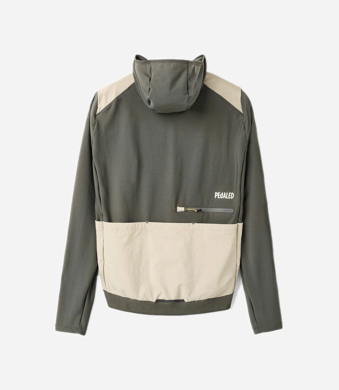 Pedaled Odyssey Hooded Long Sleeve Jersey Radtrikot langarm Grey Ink