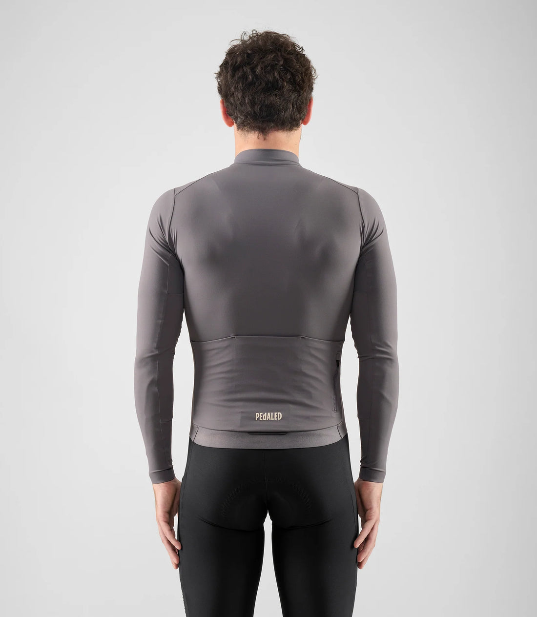 Pedaled Element Long Sleeve Jersey Radtrikot langarm Grey