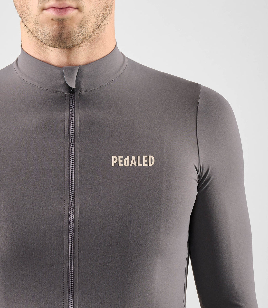 Pedaled Element Long Sleeve Jersey Radtrikot langarm Grey