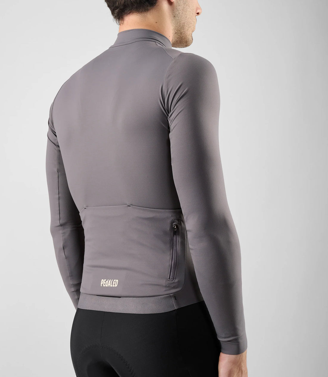 Pedaled Element Long Sleeve Jersey Radtrikot langarm Grey