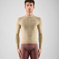 Pedaled Element Long Sleeve Jersey Radtrikot langarm Beige