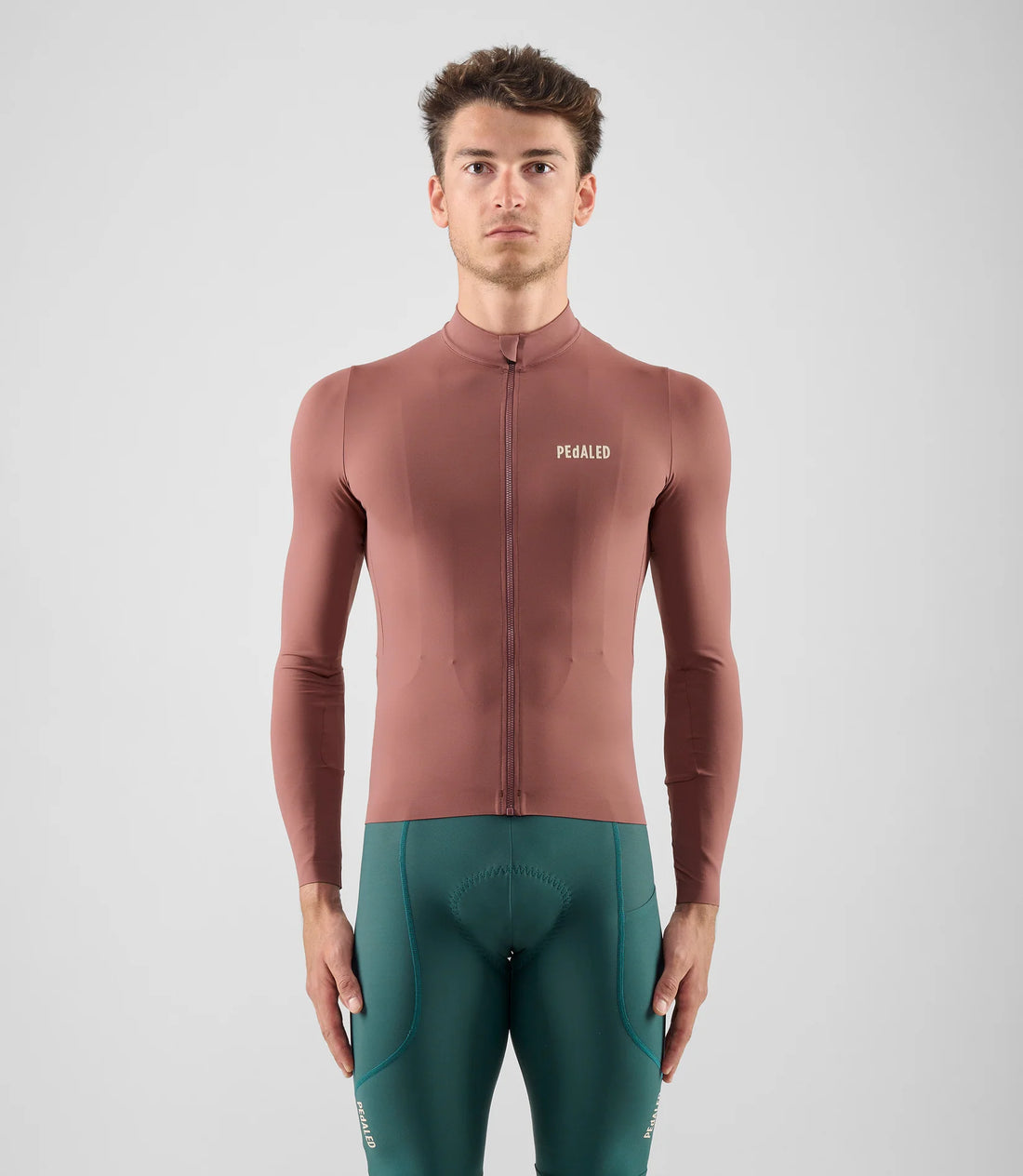 Pedaled Element Long Sleeve Jersey Radtrikot langarm Purple