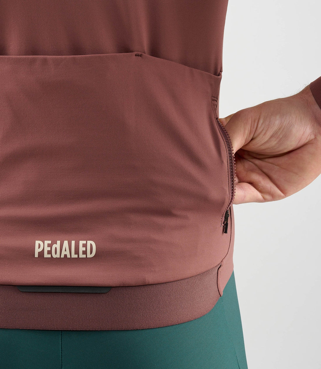 Pedaled Element Long Sleeve Jersey Radtrikot langarm Purple