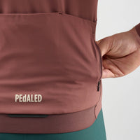 Pedaled Element Long Sleeve Jersey Radtrikot langarm Purple