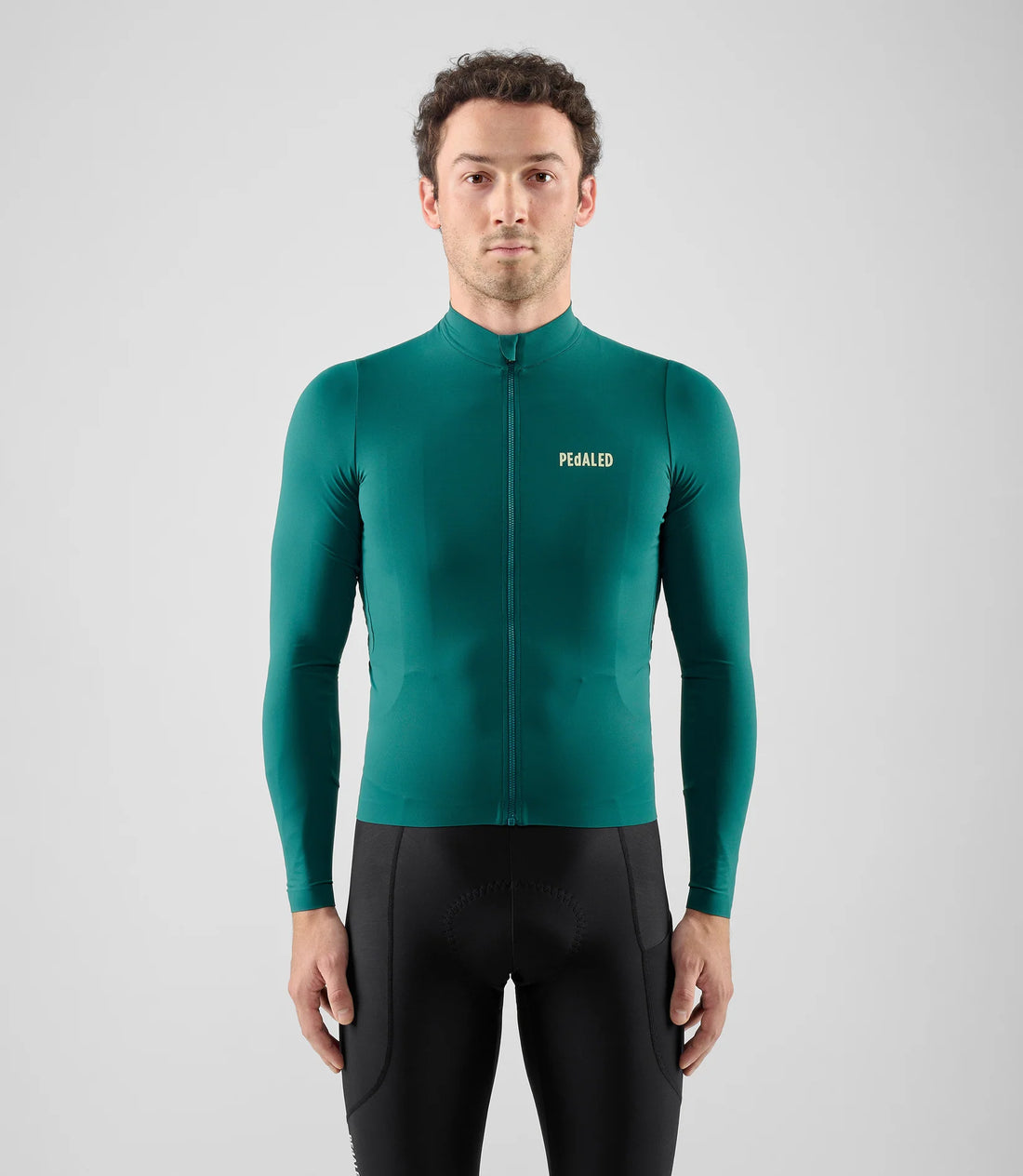 Pedaled Element Long Sleeve Jersey Radtrikot langarm Teal