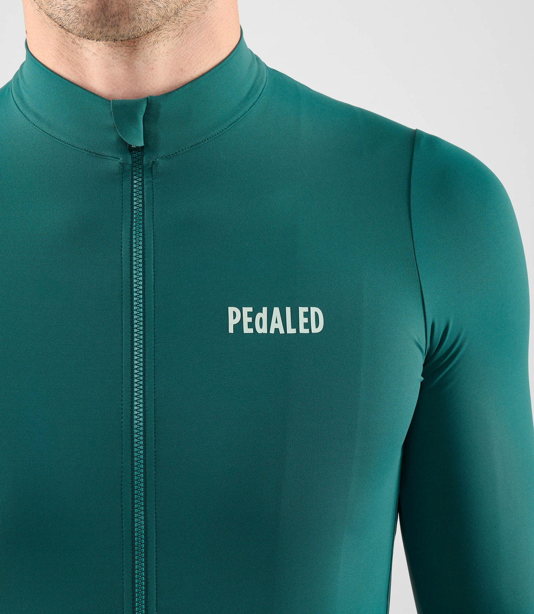 Pedaled Element Long Sleeve Jersey Radtrikot langarm Teal