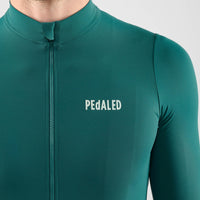 Pedaled Element Long Sleeve Jersey Radtrikot langarm Teal