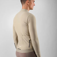 Pedaled Odyssey Long Sleeve Jersey Radtrikot langarm Beige