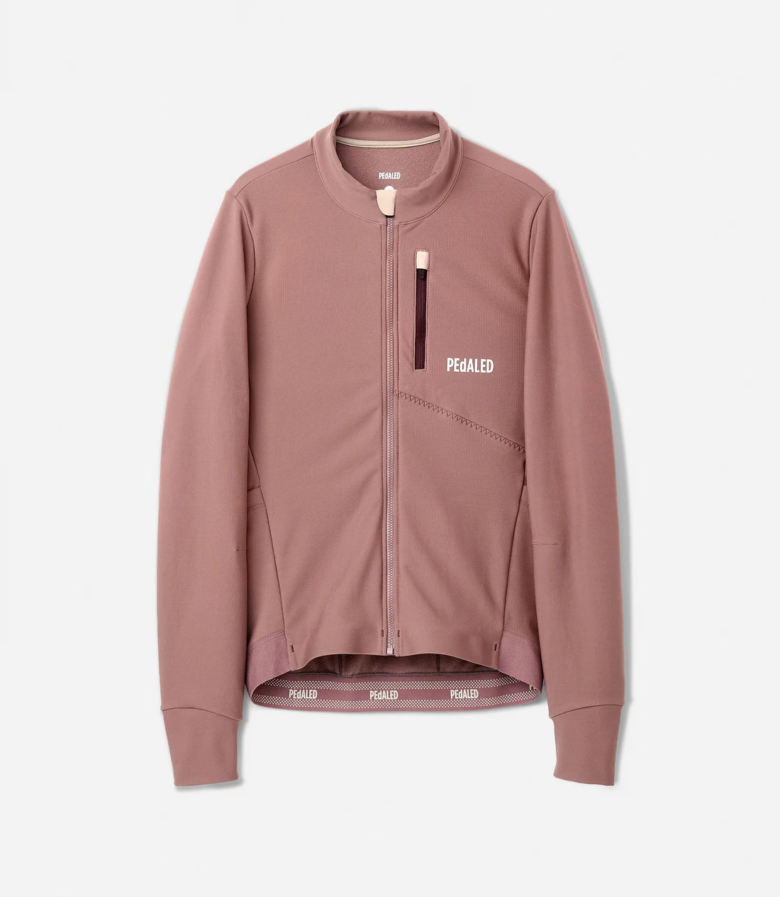 Pedaled Odyssey Long Sleeve Jersey Radtrikot langarm Dark Rose